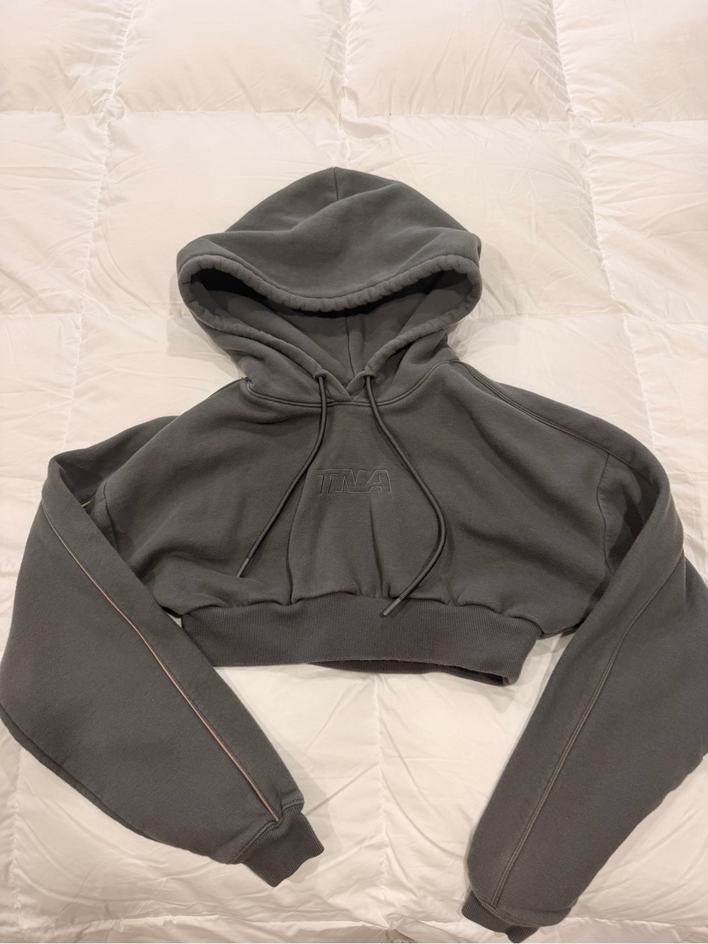 TNA Cropped Hooded Sweatshirt
